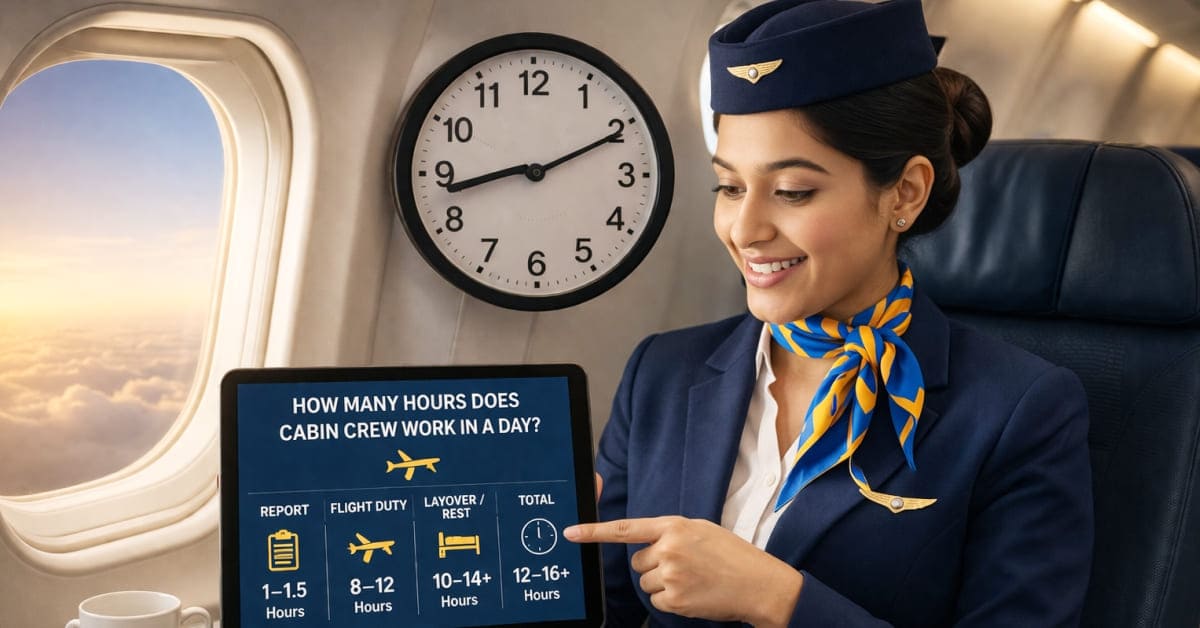 How Many Hours Does Cabin Crew Work in a Day?